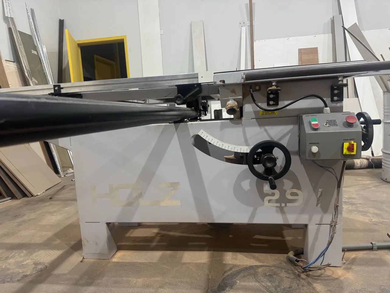 ESQUARTEJADEIRA HOLZ - 2.9 - INCLINÁVEL - TRIFÁSICA  - Foto 4