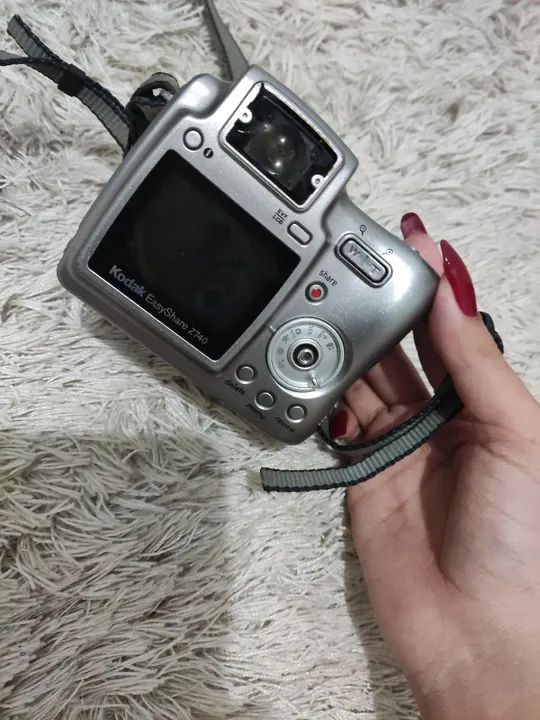 Câmera fotográfica kodak easyshare z740 usada