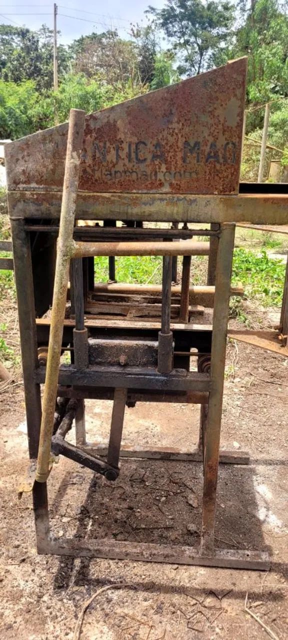 Maquina de fazer bloco64842101500545124