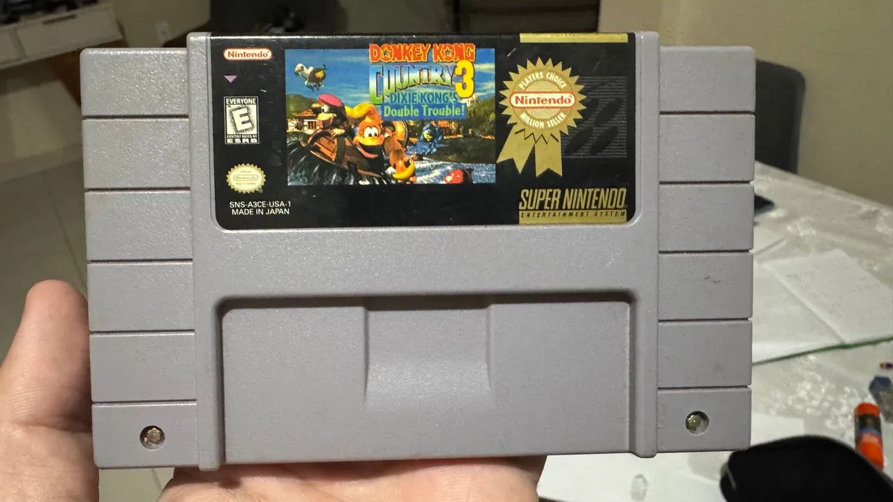 Donkey Kong 3 Original Million Seller Super Nintendo
