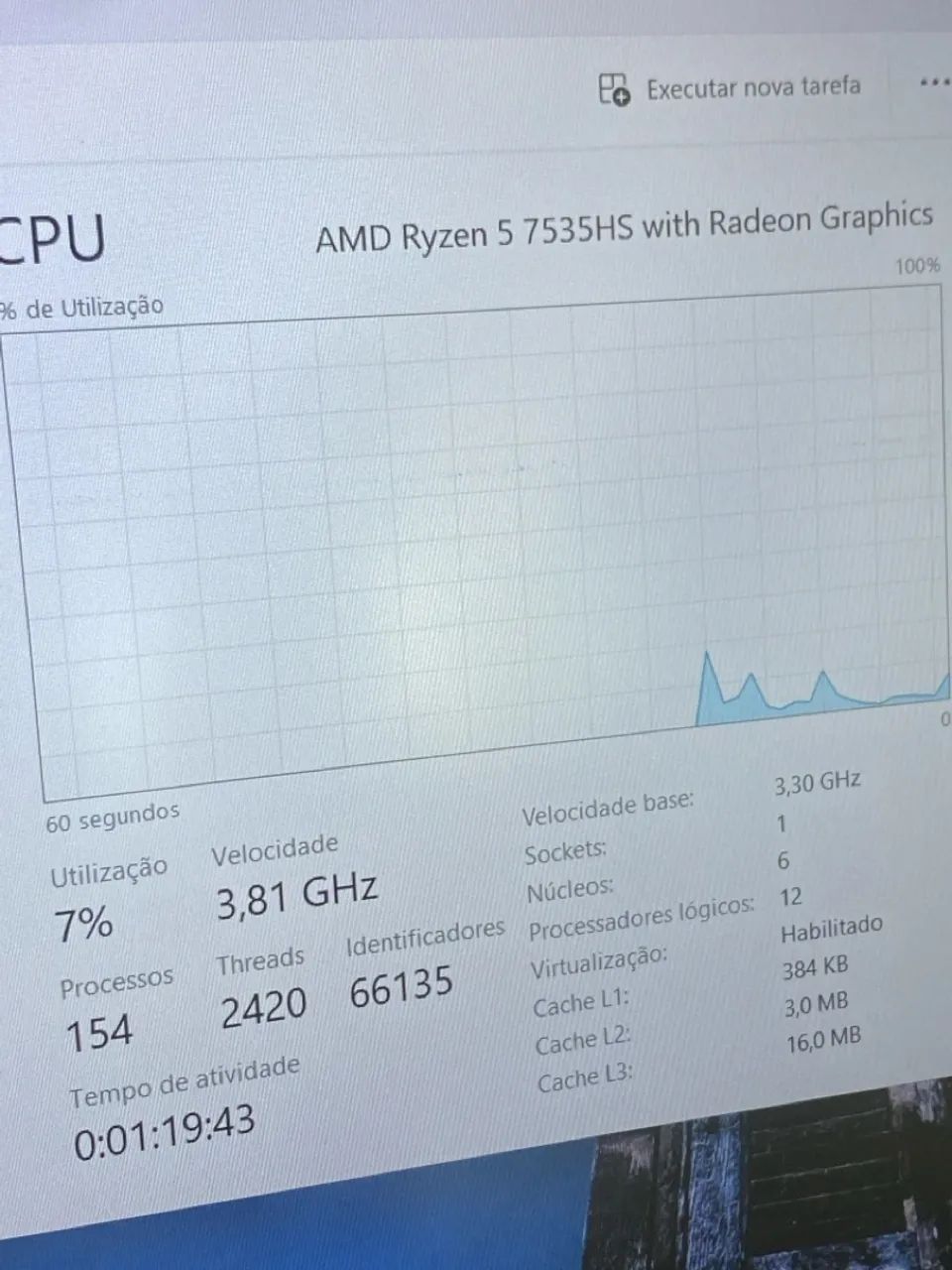 Acer Nitro 5, Ryzen 5!  RTX 3050! ACEITO TROCAS!  - Foto 4