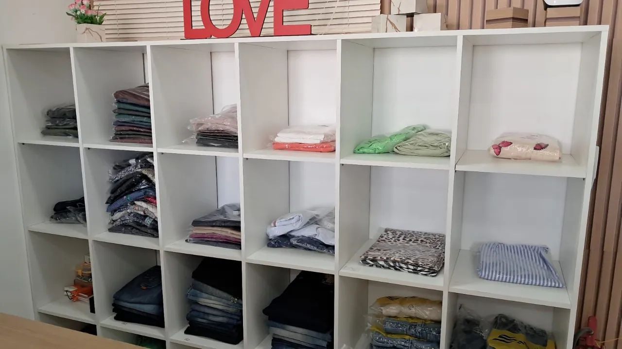 Prateleiras tipo COLMEIA PARA ESTOQUE COM 24 COMPARTIMENTOS EM MDF BRANCO TX  - Foto 3