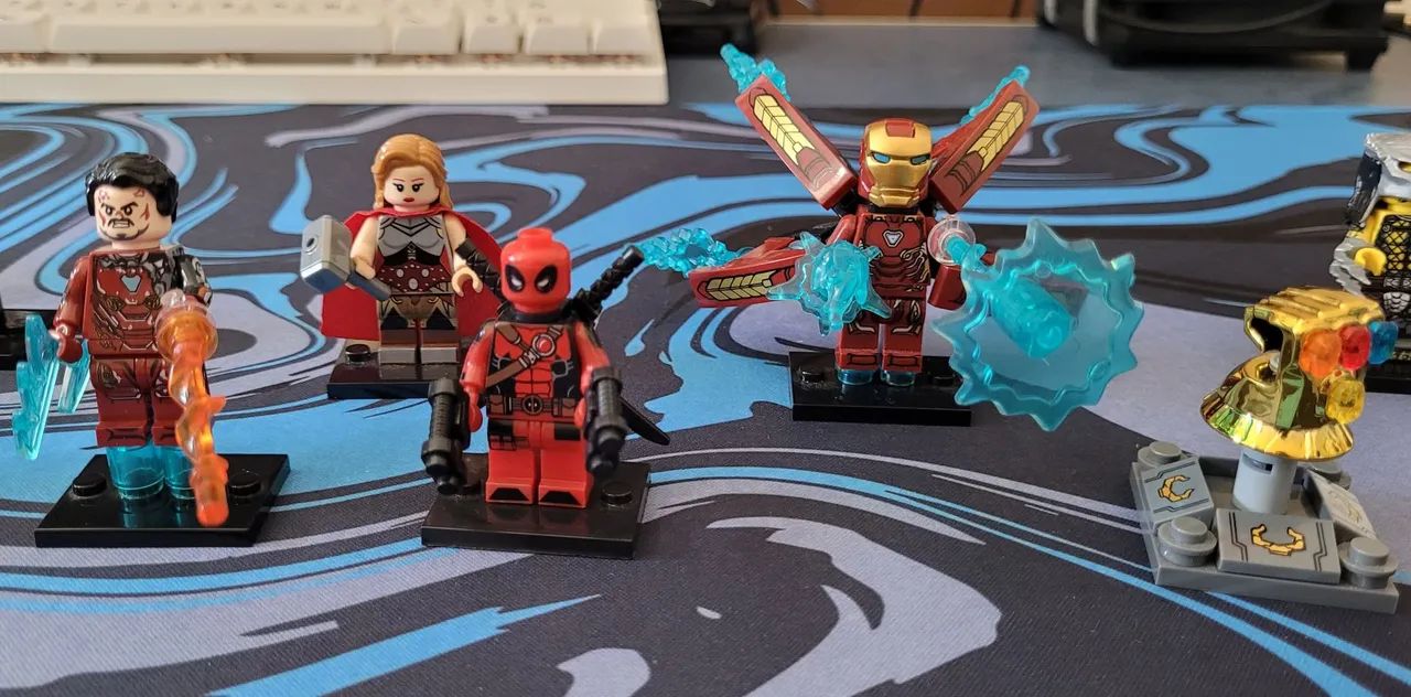 Lote Miniaturas compatível lego DC Comics, Marvel e filmes - Foto 3