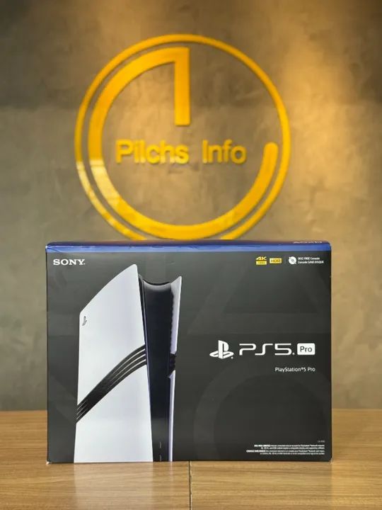 PlayStation 5 Pro mídia digital - Novo Lacrado - Loja Física - Garantia - Até 18x - Foto 4