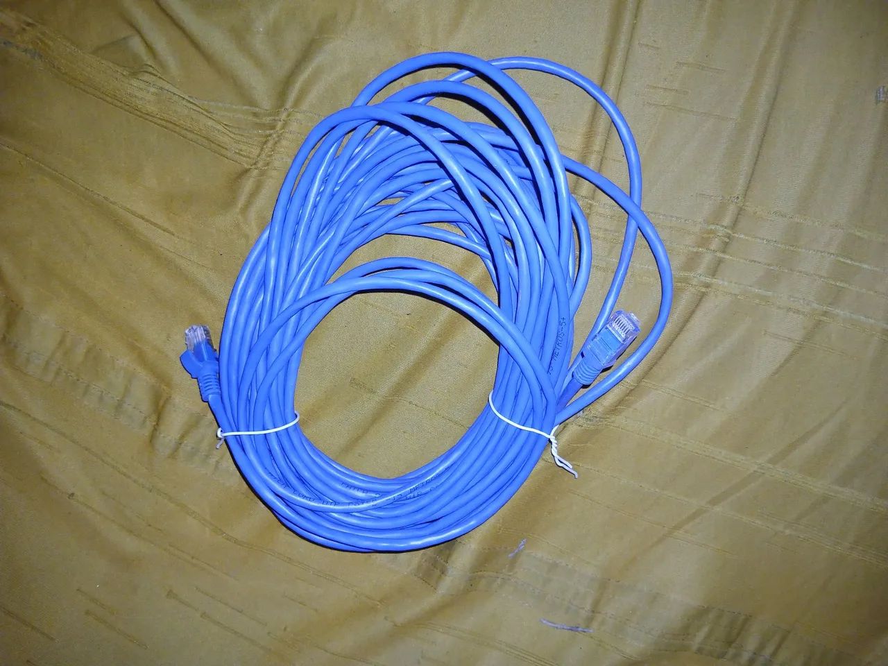Cabo de Rede CAT5E - RJ45 - 15 metros - Azul Original - Foto 2