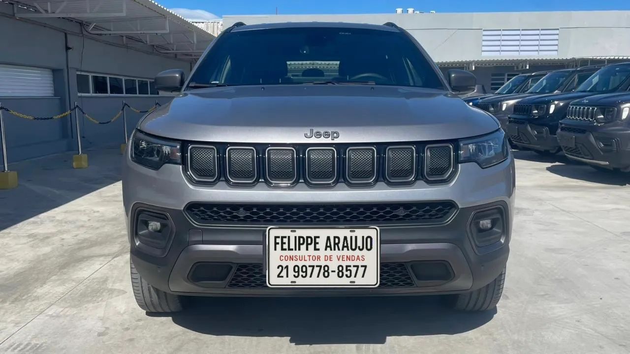 JEEP COMPASS 1.3 LONGITUDE T270 2022 ( BLINDADO ) - PRONTO ENTREGA .