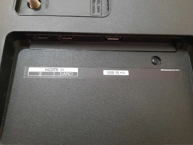 TV LG 43° LC430DUY Tela Quebrada para Retirada de Peças - Foto 4