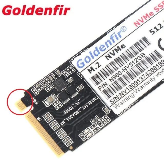 SSD NVMe 512GB Goldenfir Novo - Foto 2