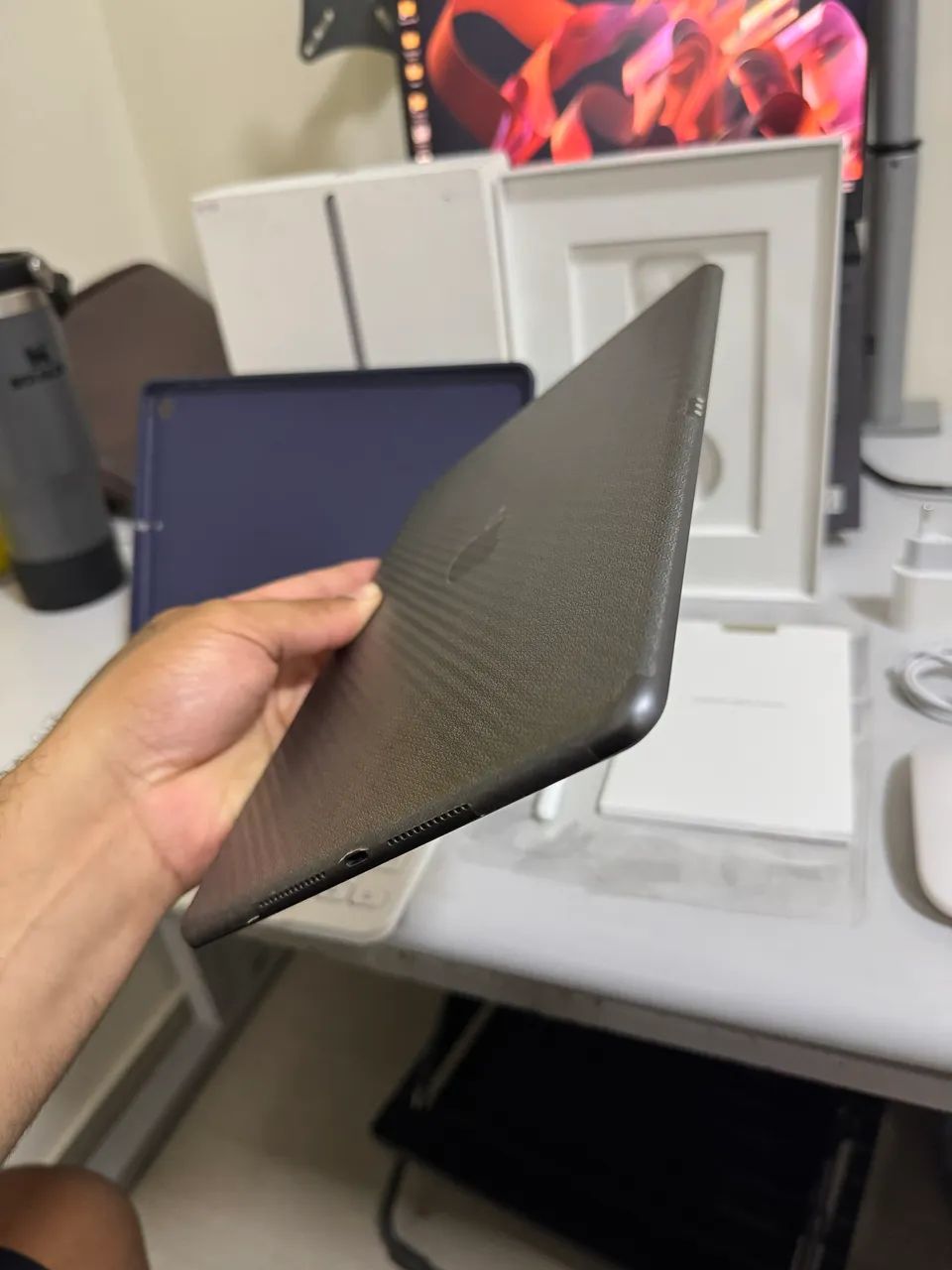 iPad 8 32g - Envio OLX Pay / Com Pencil, Capa, Teclado e Mouse - Parcelo 18x - Foto 5