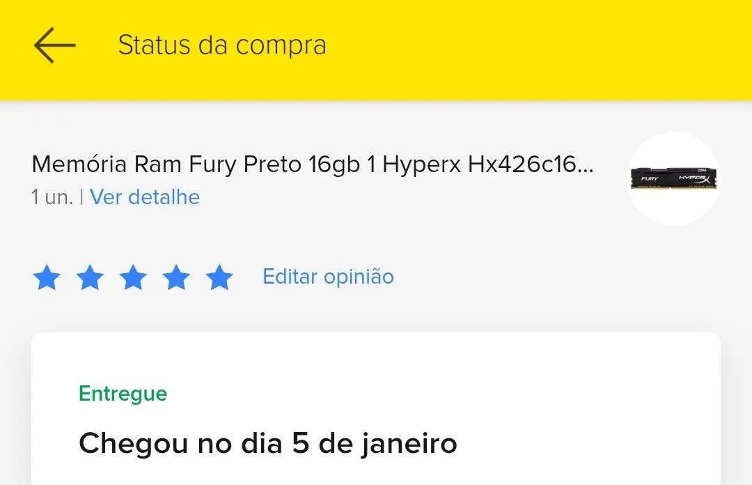 Memória RAM HyperX Fury 16GB DDR4 2666MHz - Foto 4