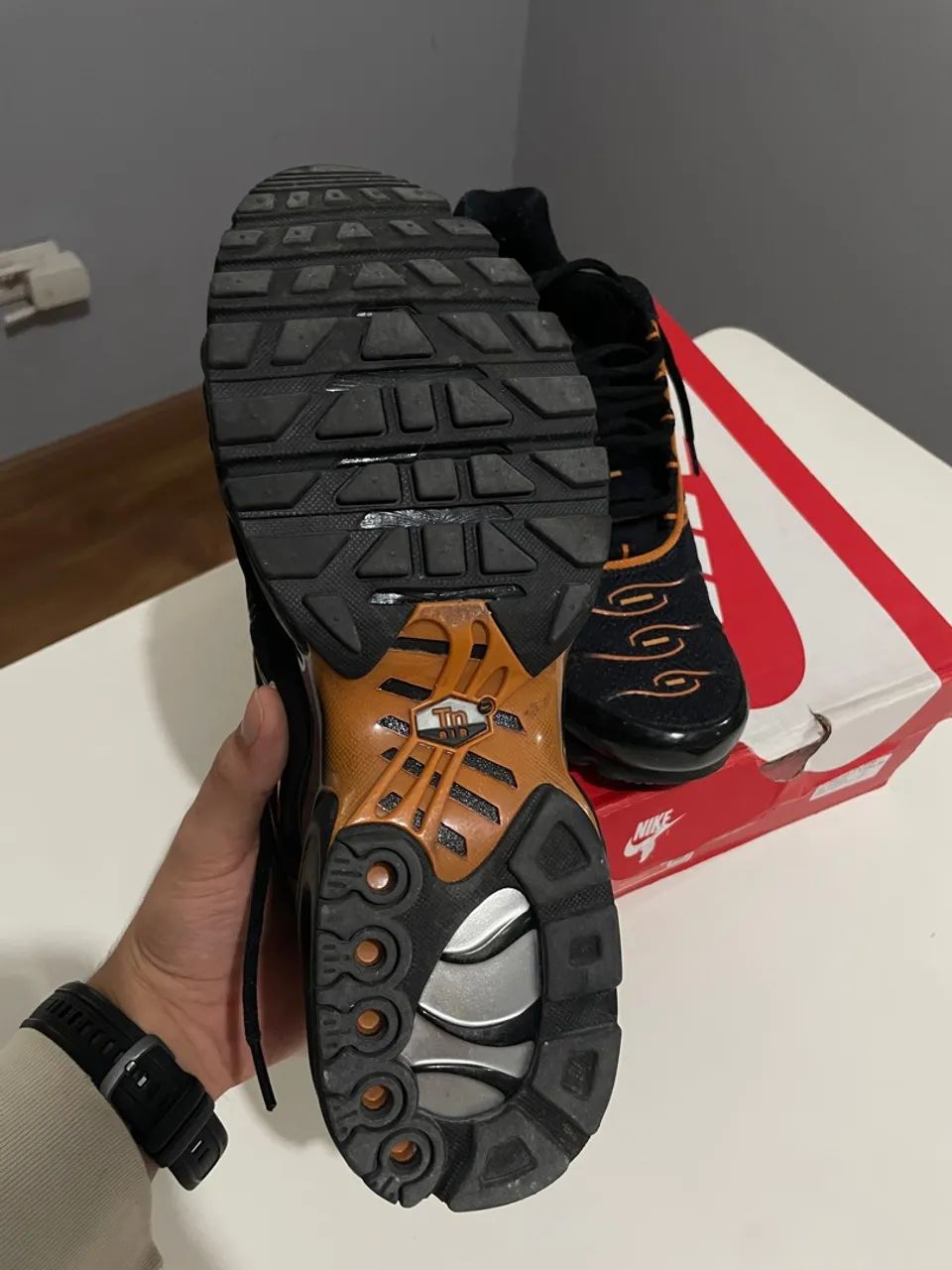 Nike Air Max Plus Dark Obsidian Orange - Foto 5