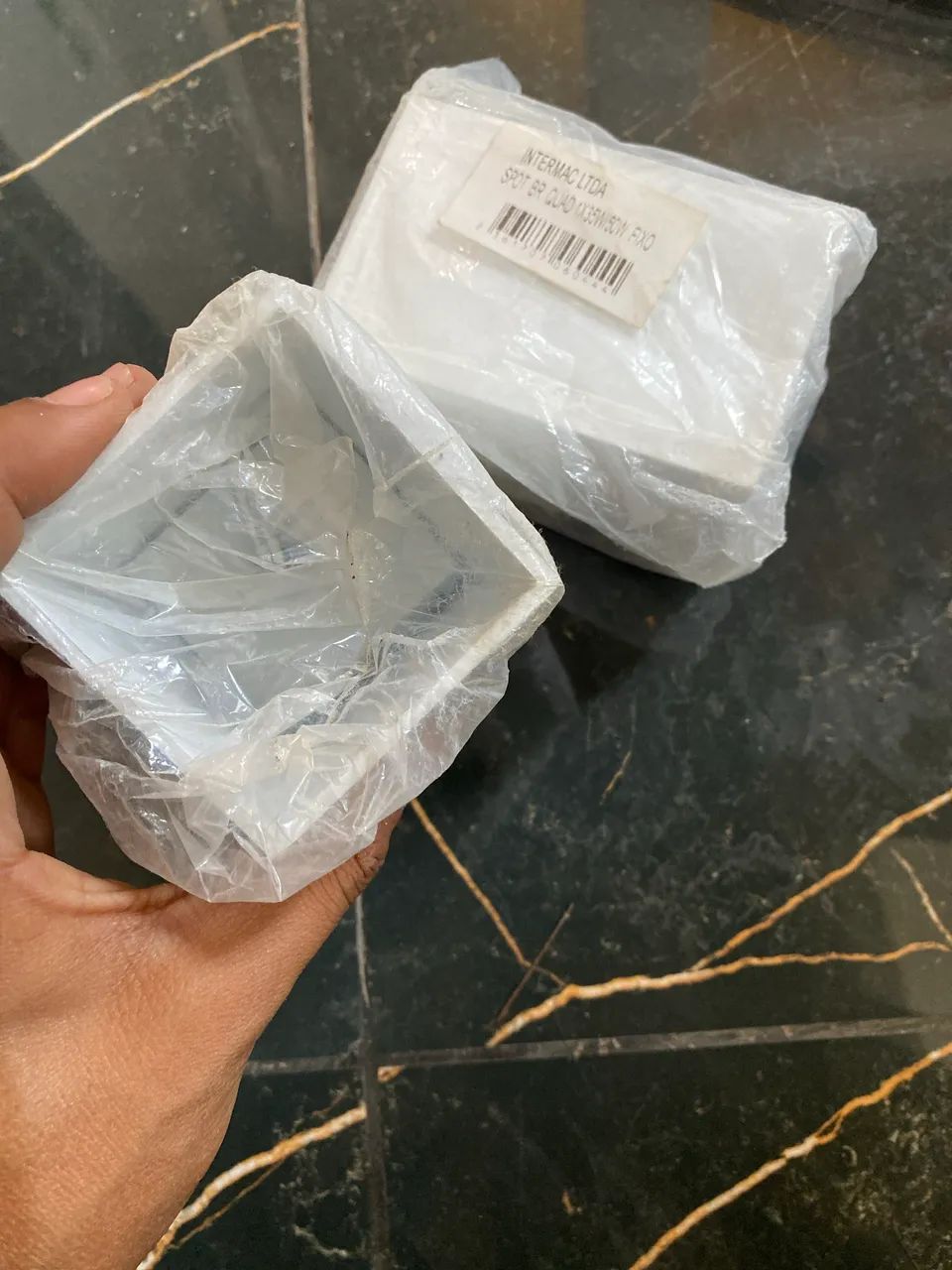 Spot br quad 1x35w 50w fixo - Foto 3