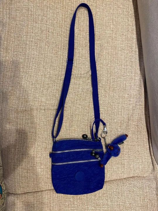 Bolsa Kipling azul original - Foto 4