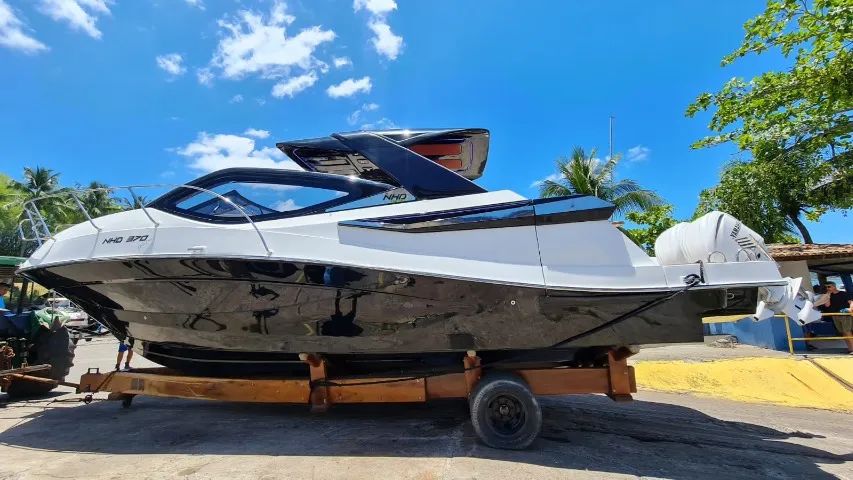 Lancha NHD 37 pés (355 nomenclatura internacional) All Space parelha popa Mercury 300hp 4T - Foto 5