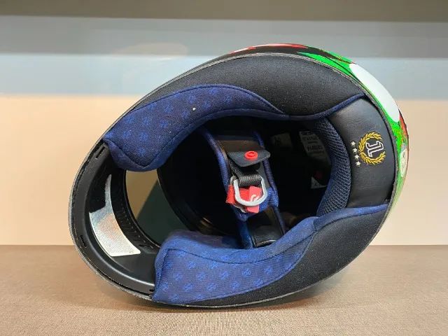 Capacete Hjc R-pha 10 Mamba Tamanho 58 Seminovo - Foto 5