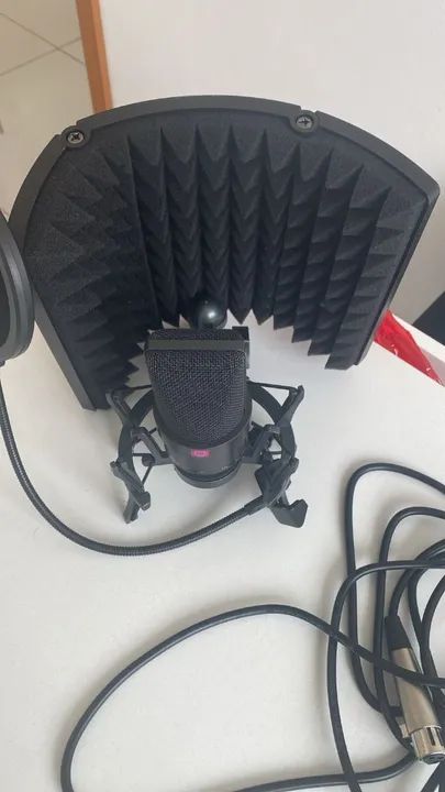 Kit microfone condensador.  - Foto 2