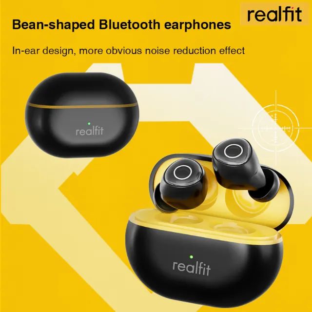 Fones de Ouvido Bluetooth Realfit F4 com Cancelamento De Ruído Ativo R$  65,00 - Foto 2