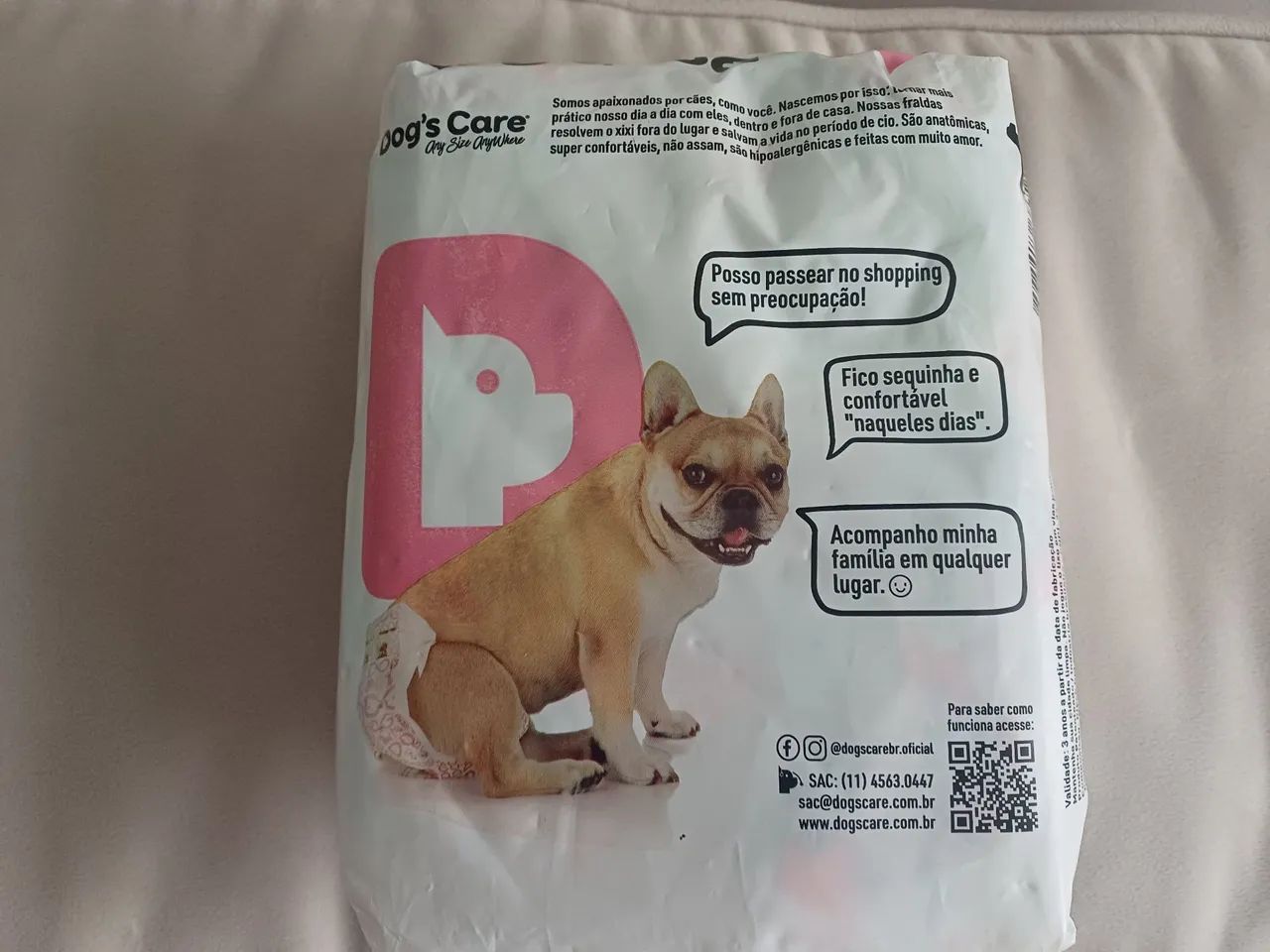 Fralda pet dogs care fêmea tam G pacote com 12 unidades - Foto 2