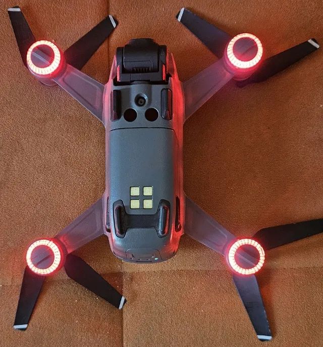 Drone DJI Spark +Contr +2 Bat, 64GB, GPS, Vídeo FHD/Fotos 12MP, Seminovo, Maleta, Garantia - Foto 3