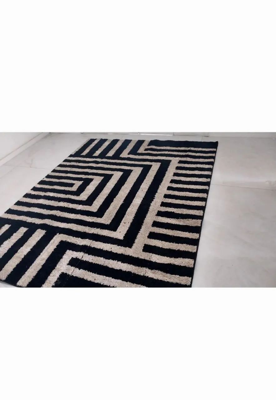 Tapete Moderno Preto e Branco novo - Foto 2