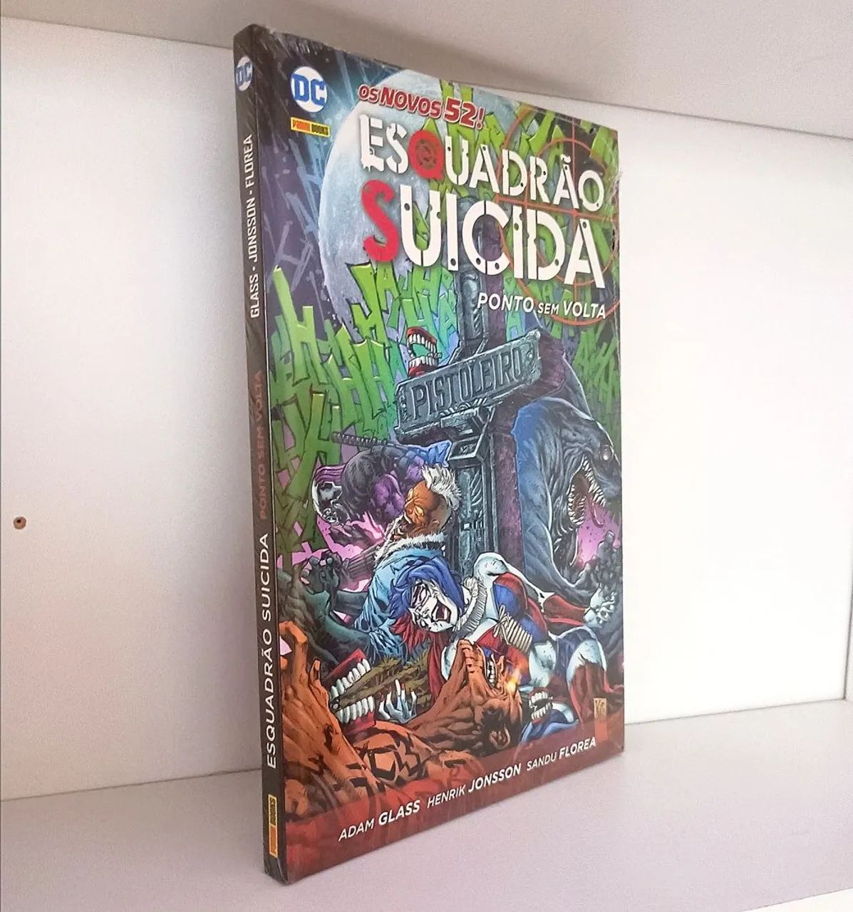hq esquadrão suicida ponto sem volta dc comics panini arlequina gotham arkham nerd geek - Foto 3