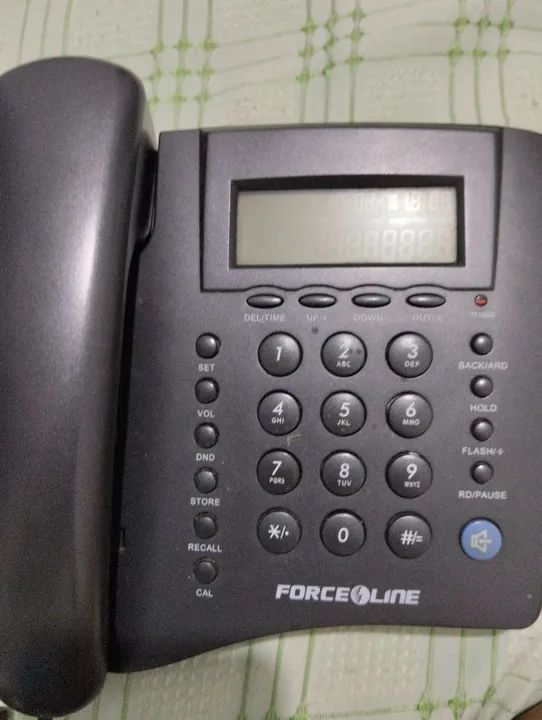 Telefone fixo com fio
