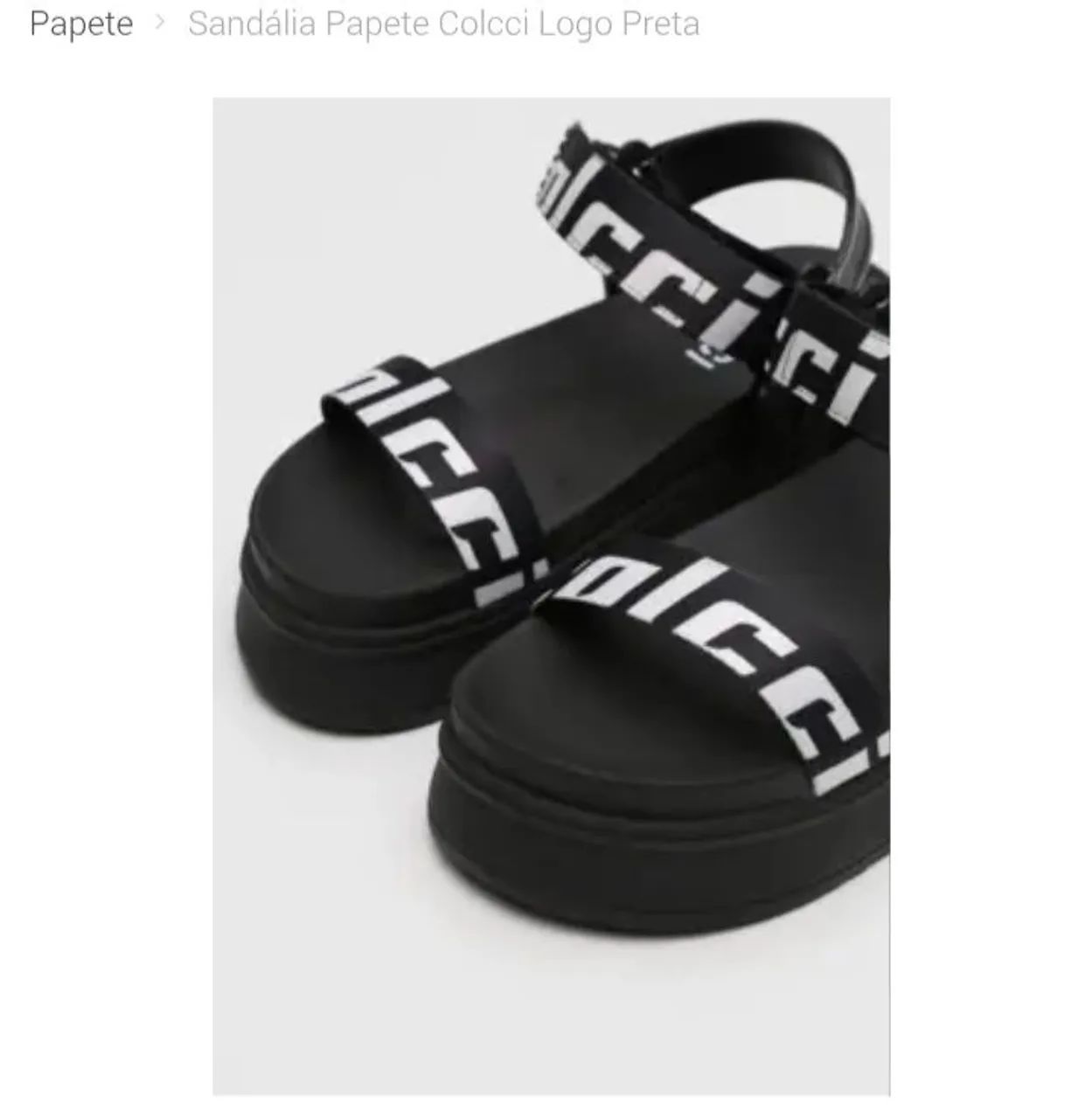 Sandalia Papete Sandalia Da Colcci Feminina Sandália Papete Fem Colcci