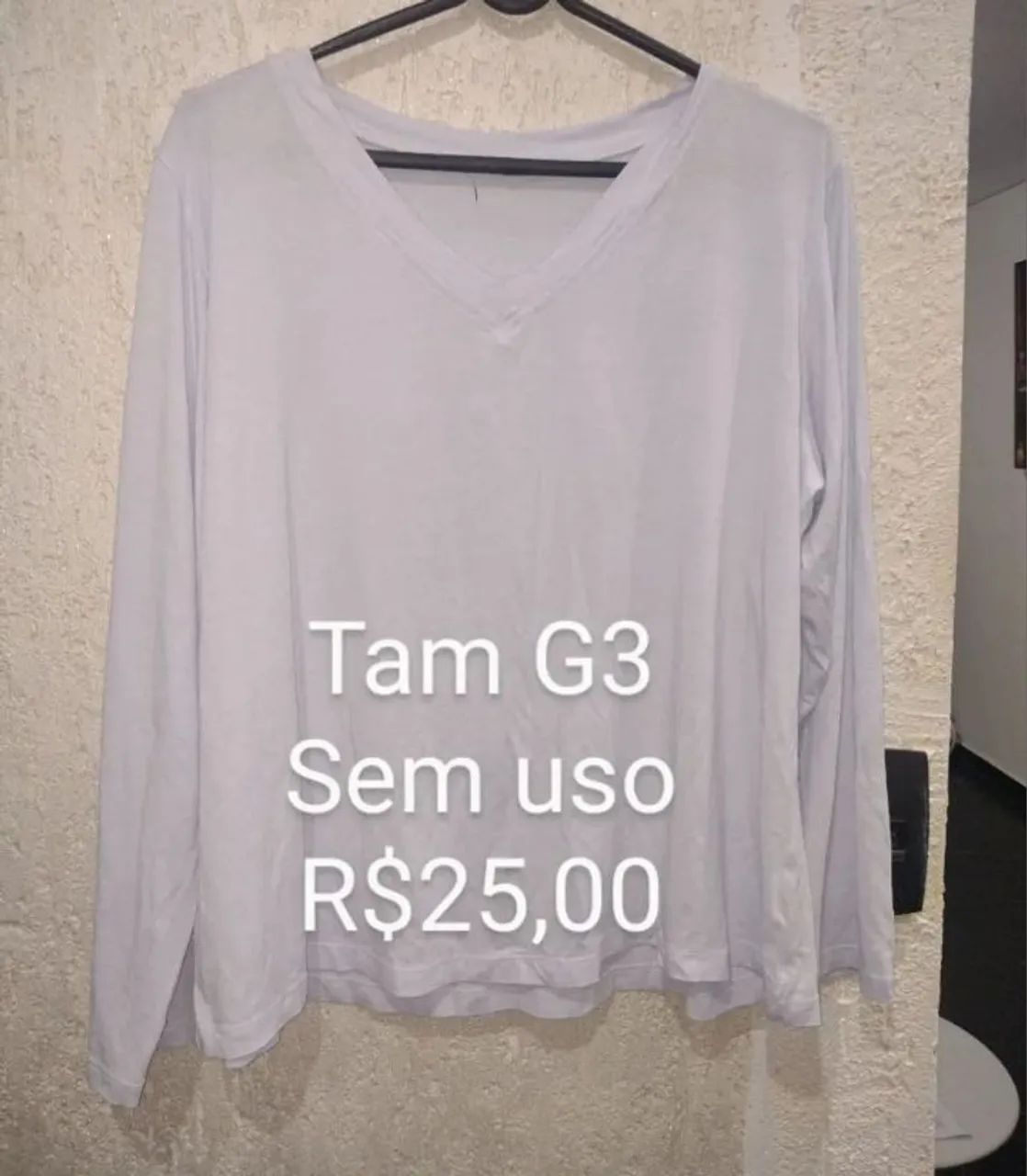 Roupas femininas plus-size branca  - Foto 5