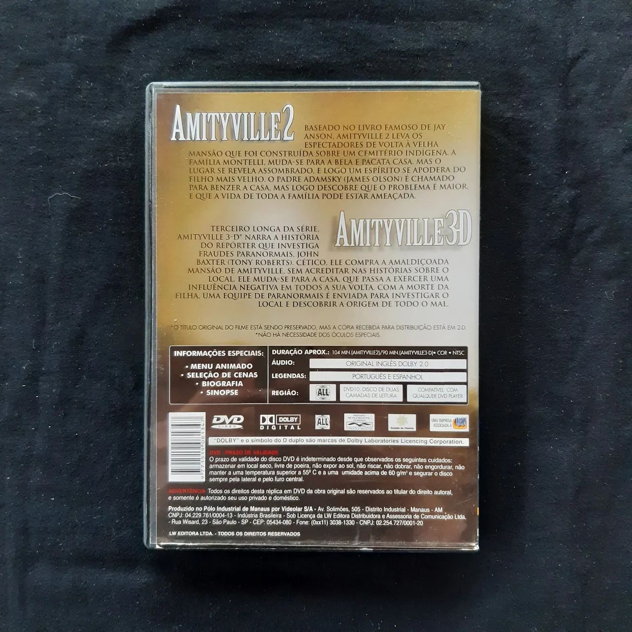 DVD Amityville 2 - Edição Especial - Foto 2
