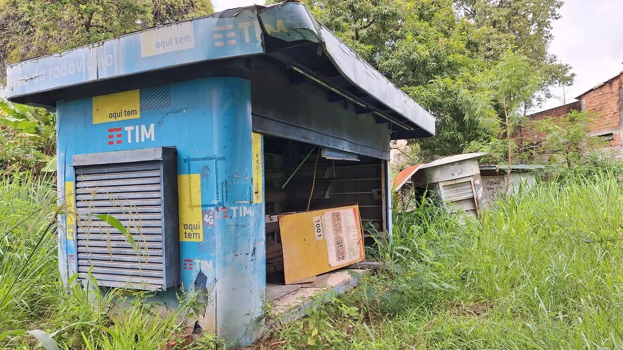 Quiosques bancas de revistas usadas tipo trayller Box de metal para venda - Foto 4