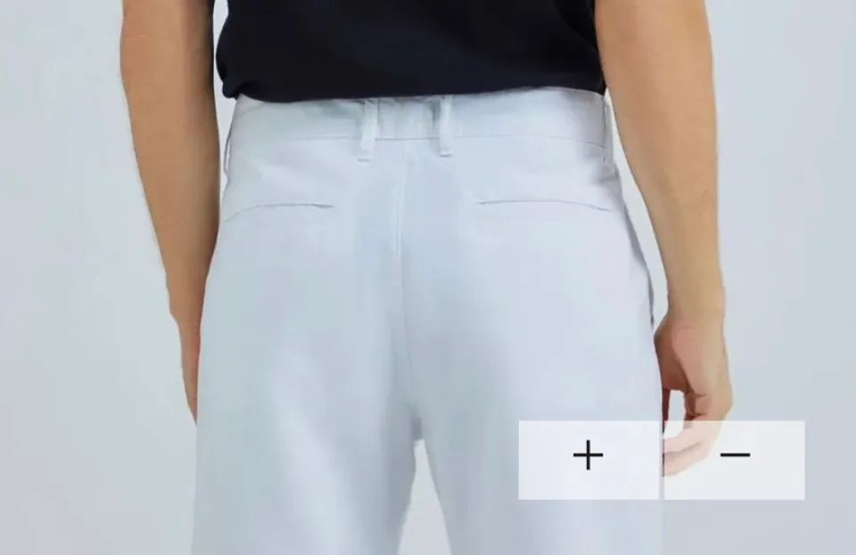 Bermuda Chino Sarja Masculina - Foto 5