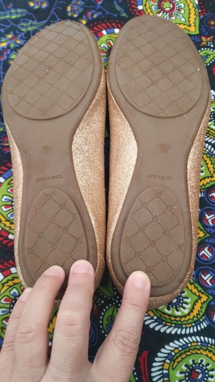Sapatilha Dourada Copello - Foto 2