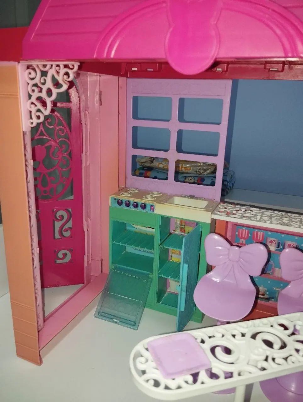 Casinha + moto da Barbie - Foto 5
