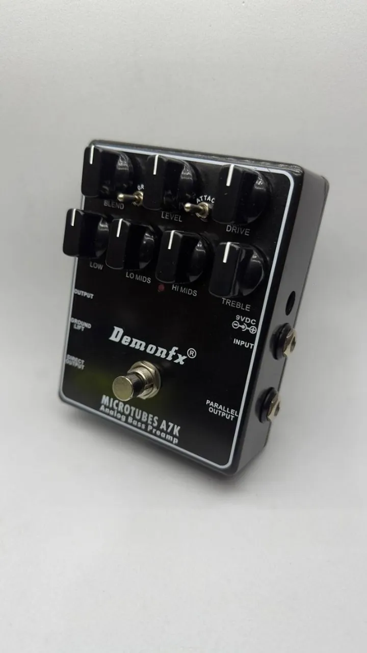 Pedal Demonfx Microtubes B3K - CMOS Bass Overdrive - Instrumentos