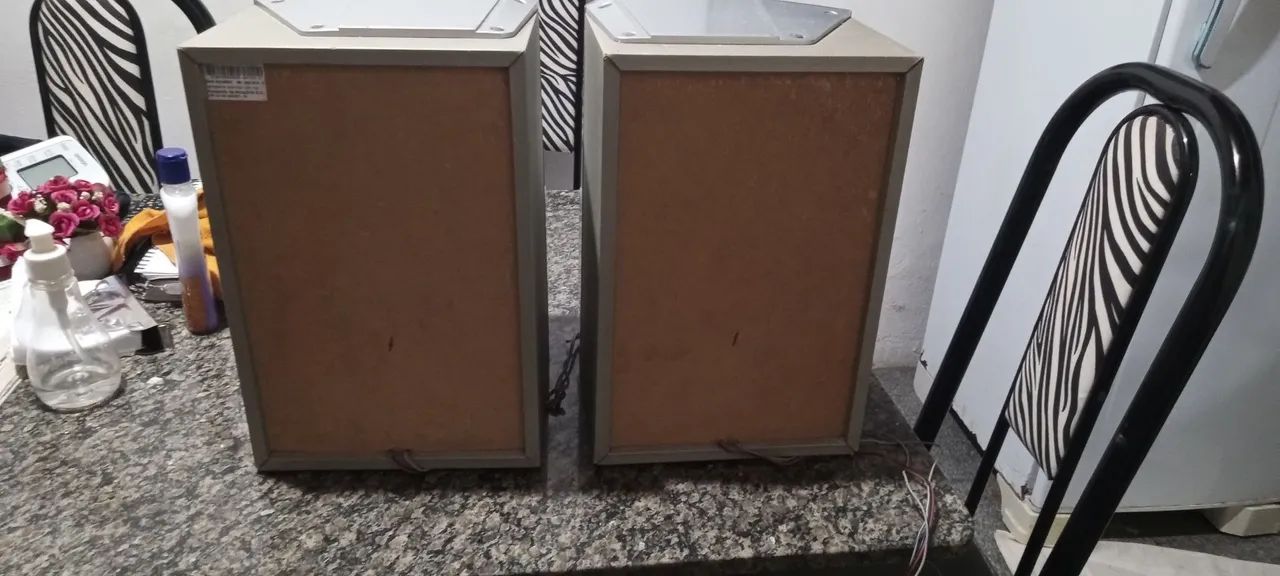 Par de caixa de microsystem Panasonic 