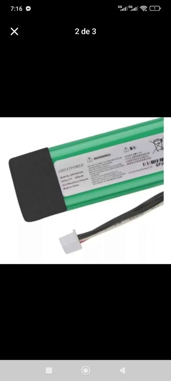 Bateria JBL charge 3 original  - Foto 2