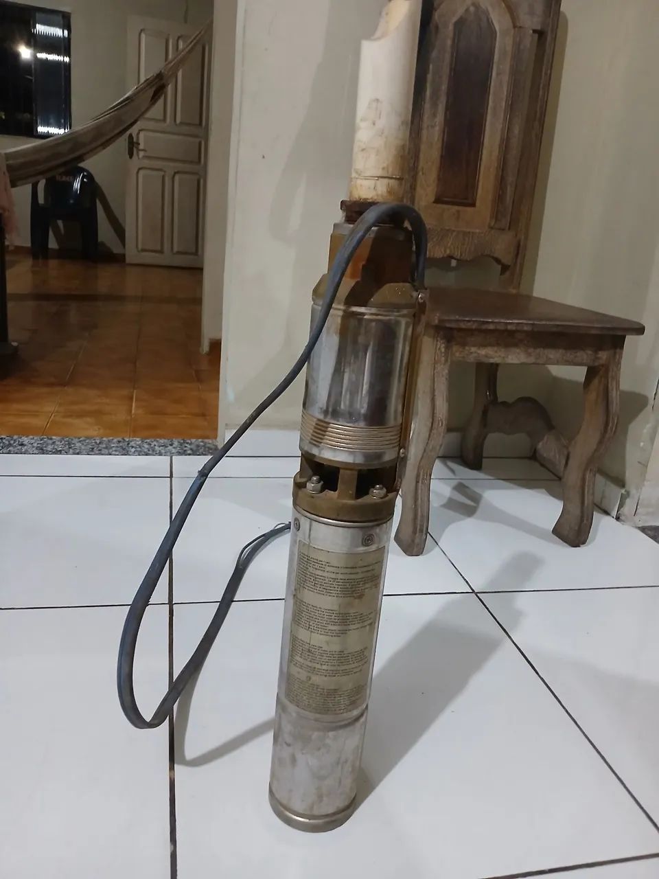 Bomba leão 0,5 cv 110 monofasica - Foto 4