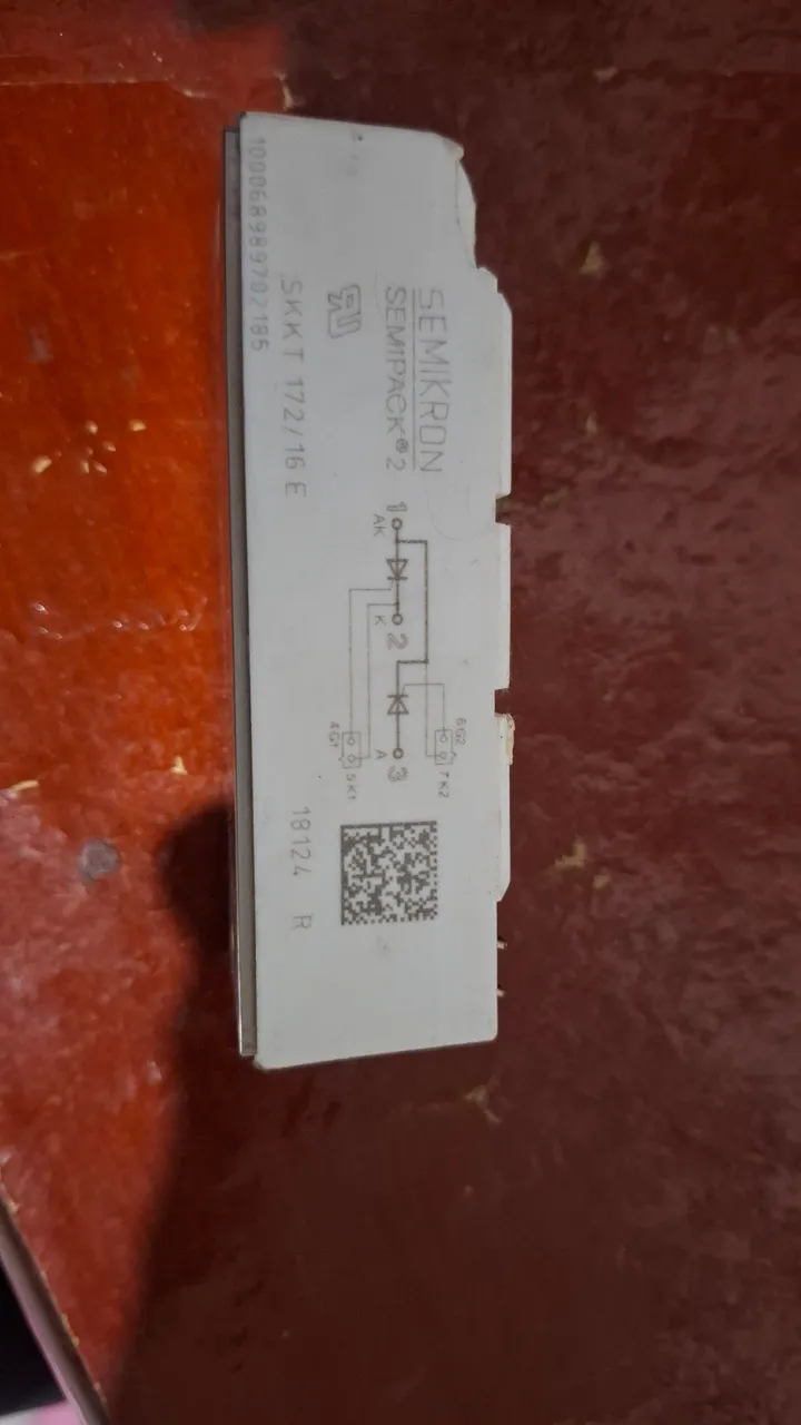 Módulo IGBT Semikron SKKT 172/16E SEMIPACK