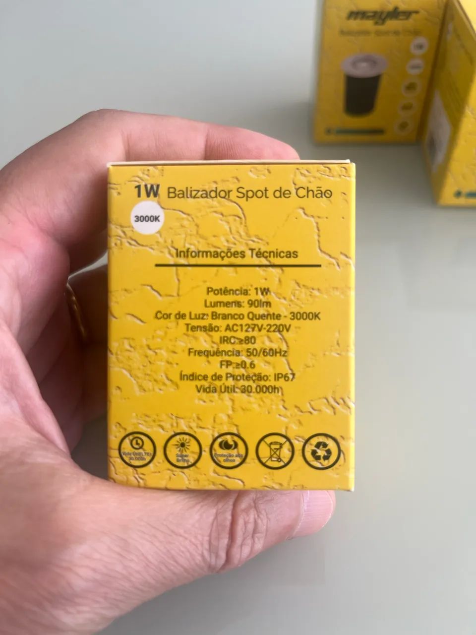 Balizador chão 1w - Foto 2
