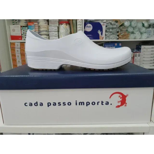 Sticky shoes Sapato Profissional Branco Masculino