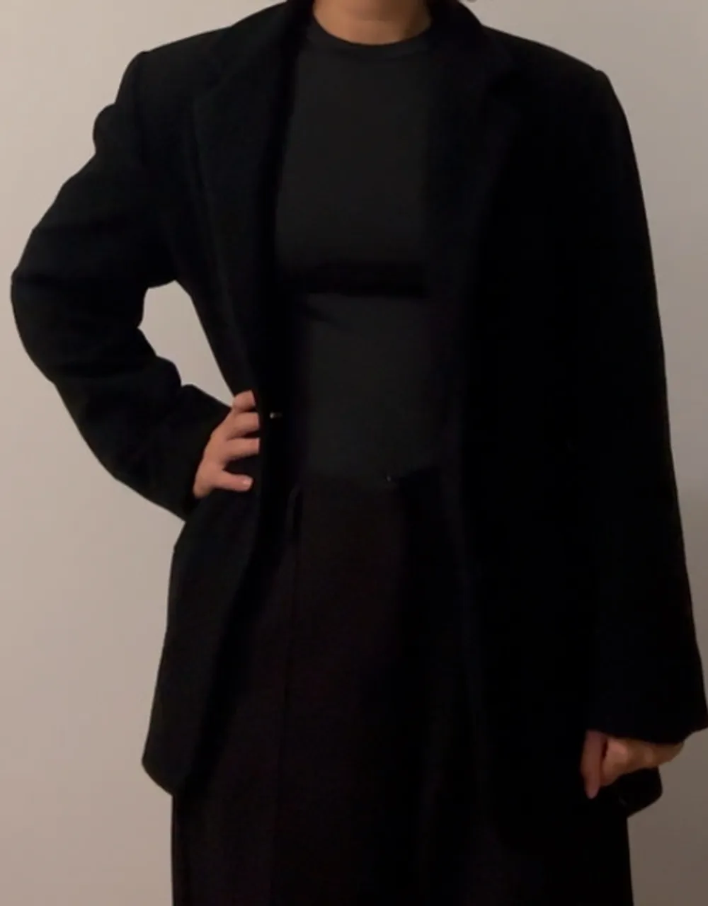 Sobretudo/Blazer Firenza Preto