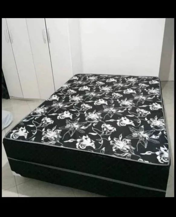 Cama Box Casal com Colchão APROVEITEM O FRETE GRÁTIS 