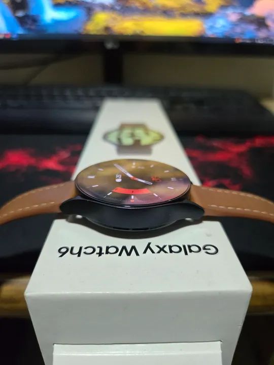 Samsung Galaxy Watch 6 44mm NA CAIXA aceito troca passo cartão - Foto 2
