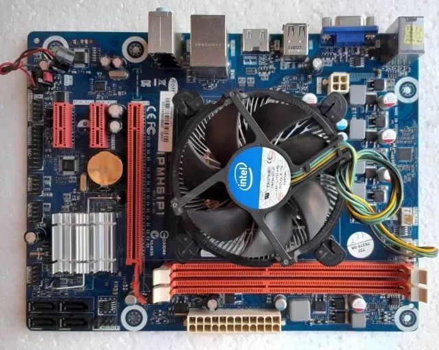 Kit Placa Mãe Lga 1155+Core I3 3.30 Ghz+4Gb Memória 3ª Geração - Foto 2