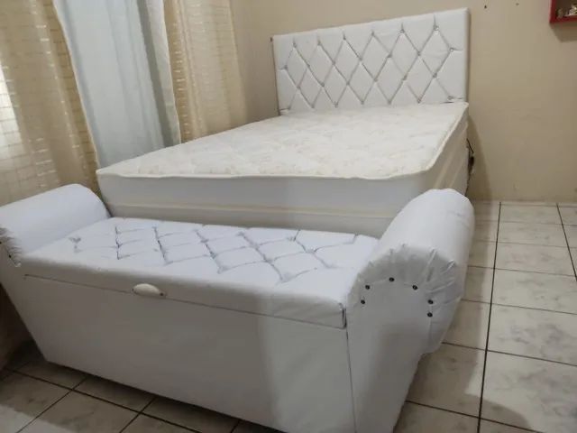 Colchão Massageador Premium + Cama Box e Cabeceira GRÁTIS -  - Foto 2