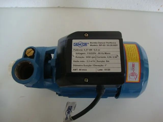 Bomba Periférica Dancor Modelo DP-60.65049010072450121