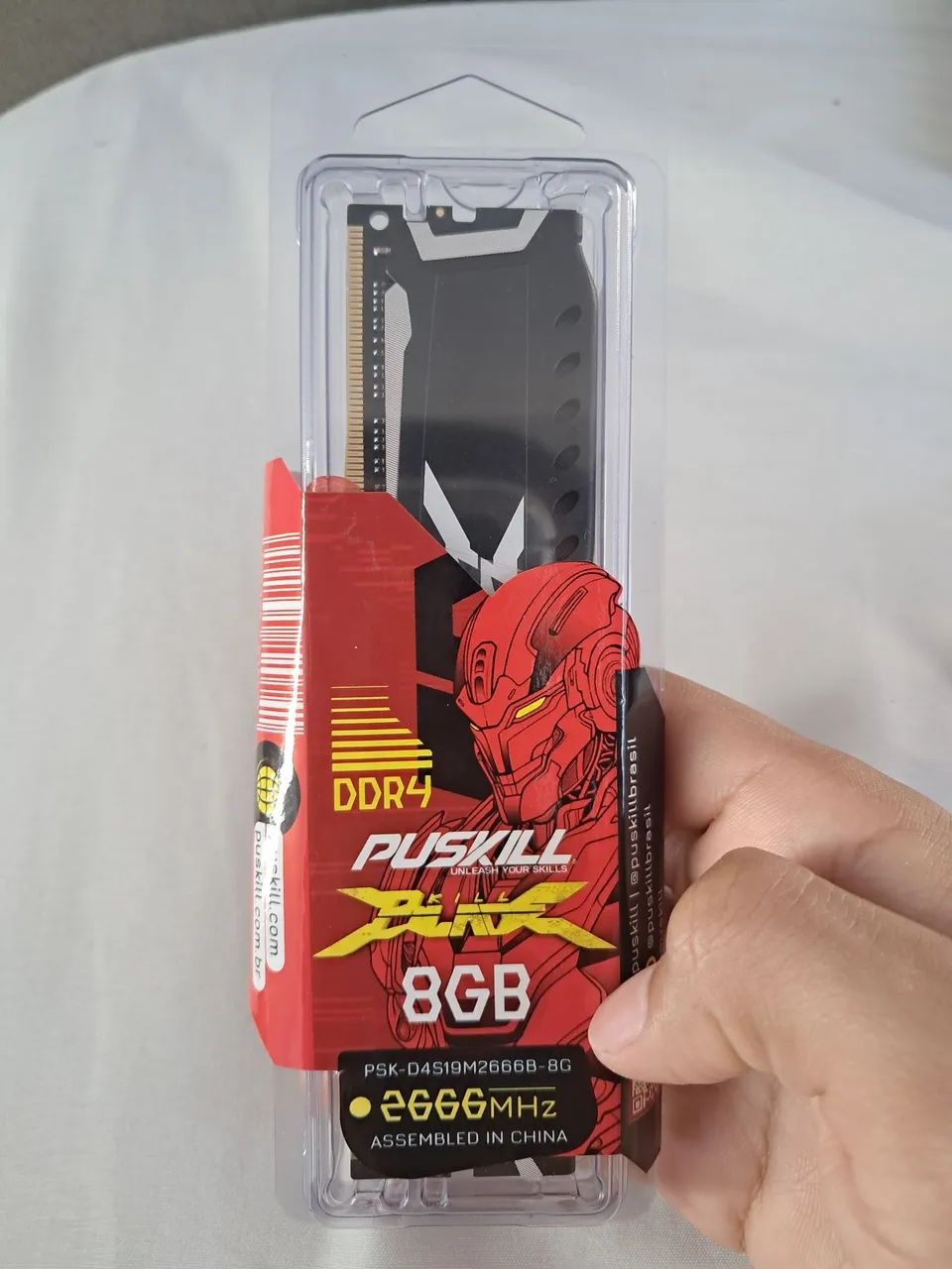 Memória RAM G.Skill 8GB DDR4 2666MHz