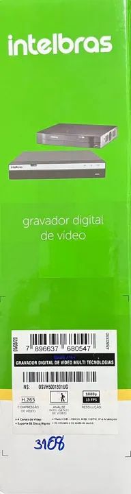 Câmera Dome Intelbras - Kit com 3 Câmeras + gravador digital  - Foto 6