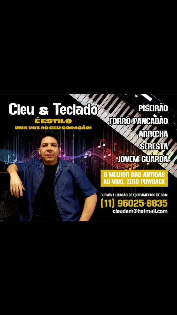 Cleu & Teclado - O melhor das antigas ao vivo!