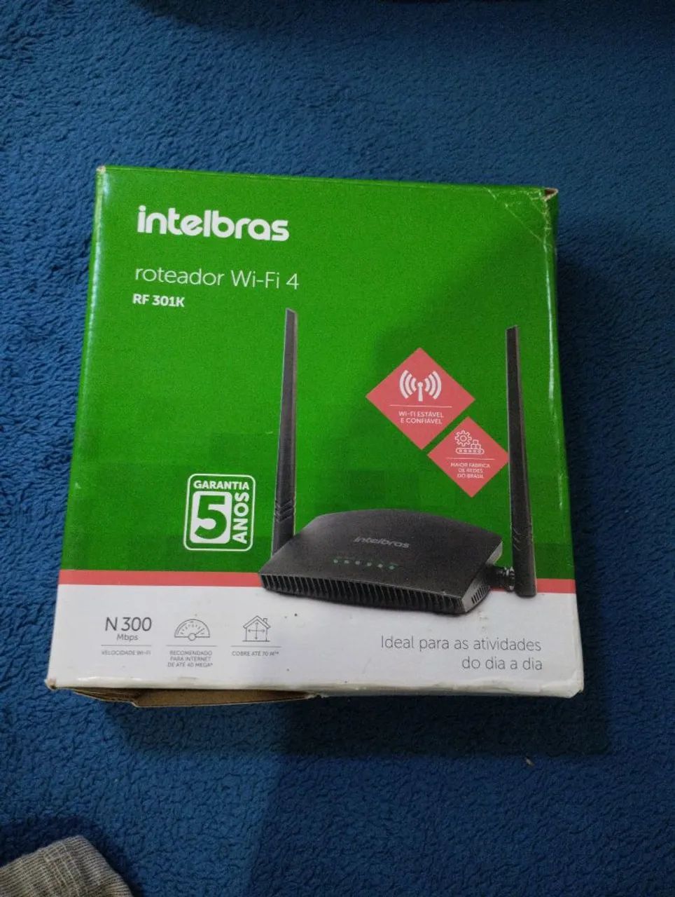 Intelbras Wi-Fi 4 Router RF 301K64317905672833120